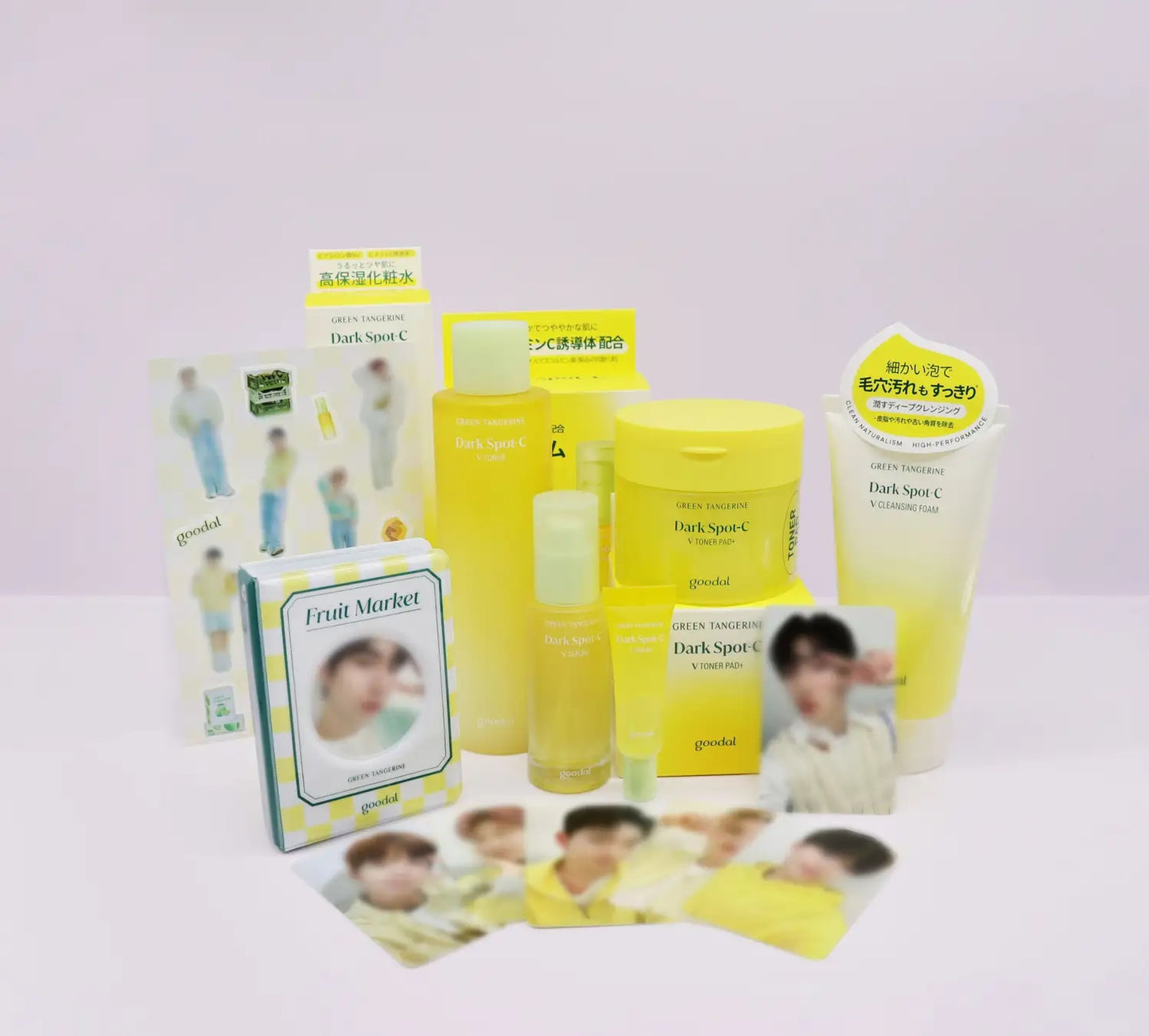 GOODAL / グーダル グリーンタンジェリン n.SSign コラボレーションクレンジングフォームトナーセット (GREEN TANGERINE n.SSign COLLABORATION BOX SET FOAM+TONER)