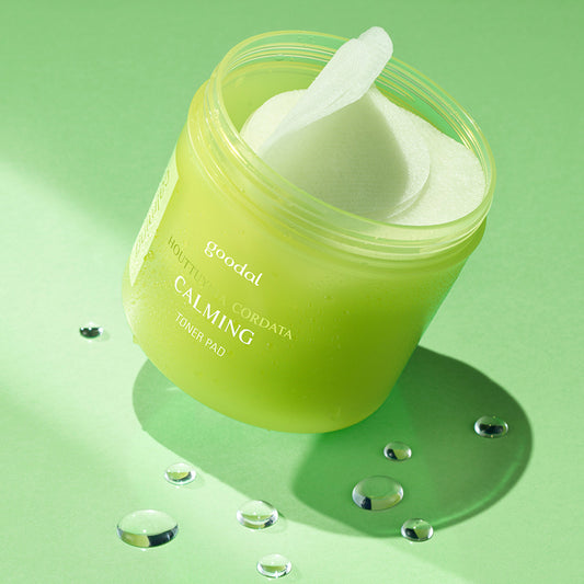 GOODAL / グーダル ハートリーフ鎮静トナーパッド 美容液 70シート (HEARTLEAF CALMING TONER PAD)