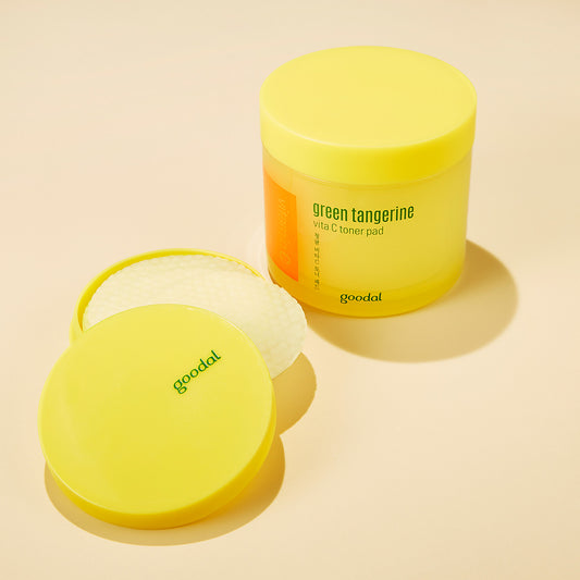 GOODAL / グーダル グリーンタンジェリンVトナーパッド100 シート美容液  (GREEN TANGERINE V toner pad)