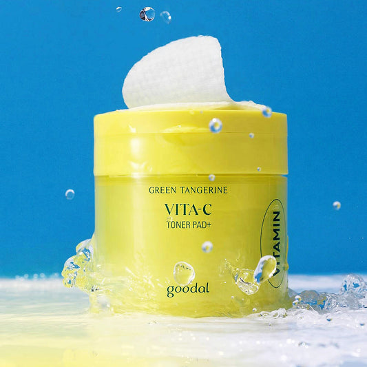 GOODAL / グーダル 23ver リニューアル グリーンタンジェリンビタ-Cトナーパッドプラス70枚・140ml (GREEN TANGERINE VITA-C Dark Spot CARE Dark Spot-C V TONER PAD+)