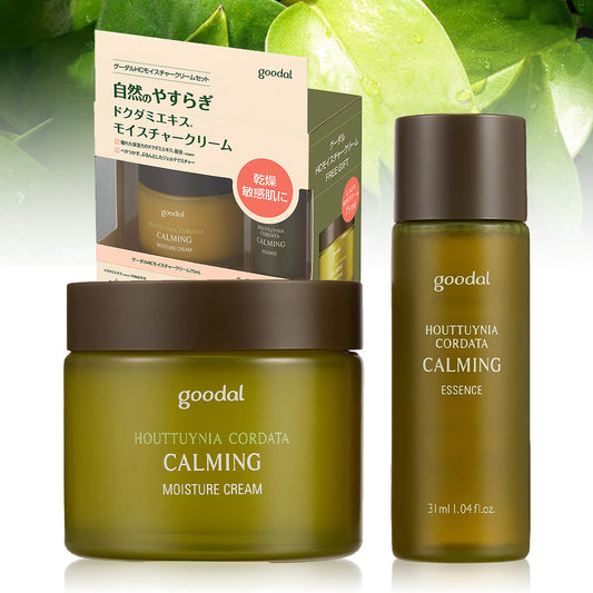 GOODAL / グーダルHC/ドクダミ鎮静モイスチャークリームセット(HOUTTUYNIA CORDATA CALMING MOISTURE CREAM SET)
