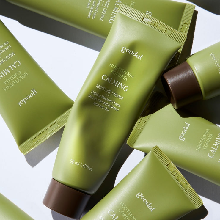 GOODAL / グーダル鎮静HCエッセンスモイスチャークリームセット150ml+5ml(HOUTTUYNIA CORDATA CALMING ESSENCE MOISTURE CREAM SET)